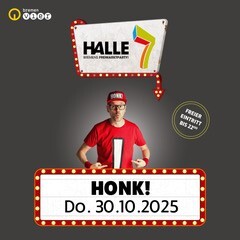 Halle für Alle! Mit HONK!