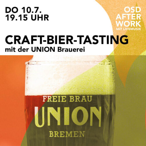 Craft-Bier-Tasting mit der Union Brauerei