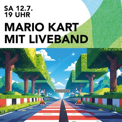 Mario Kart mit Liveband