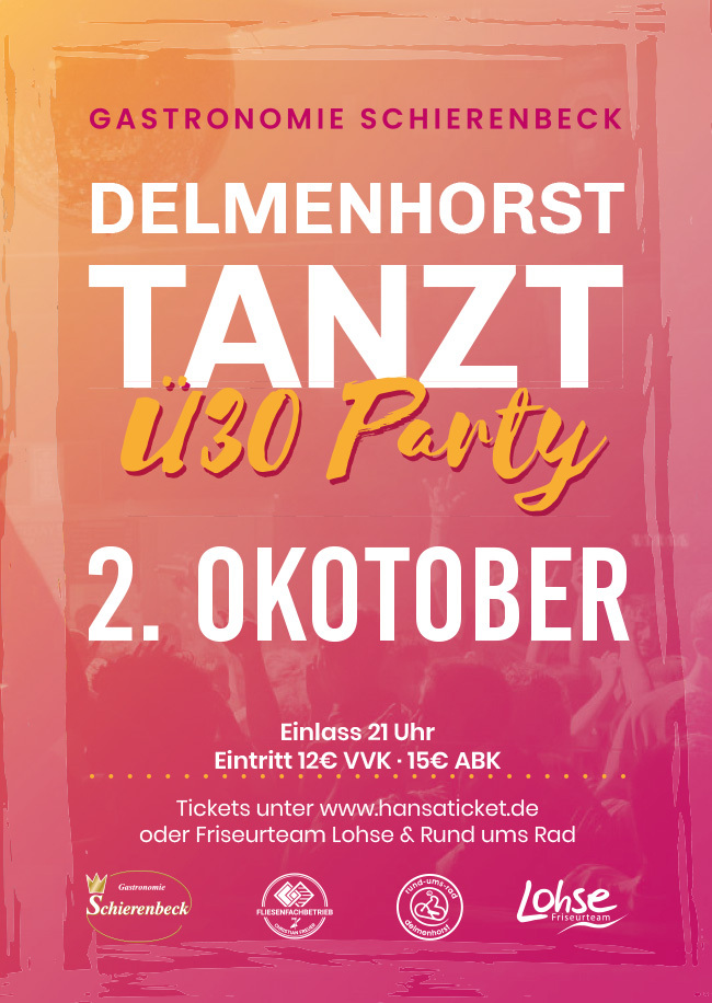Delmenhorst Tanzt - Ü30 Party