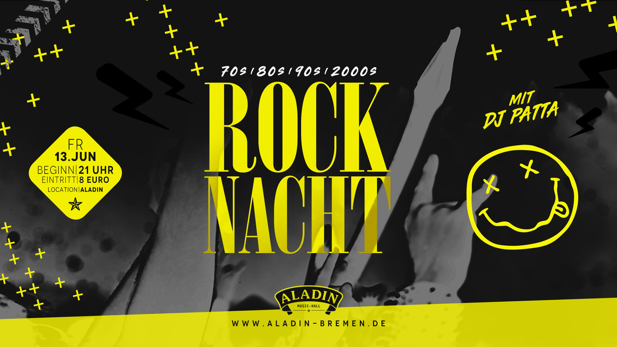 70s I 80s I 90s I 2000s - Rock Nacht - mit Dj Patta