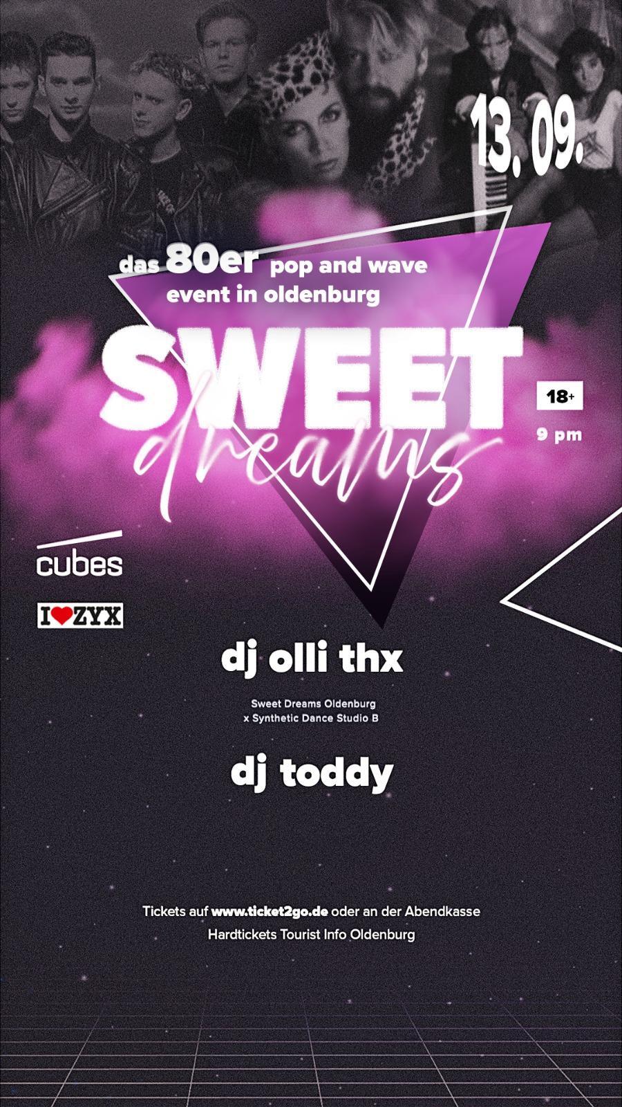 Sweet Dreams 80er Pop & Wave