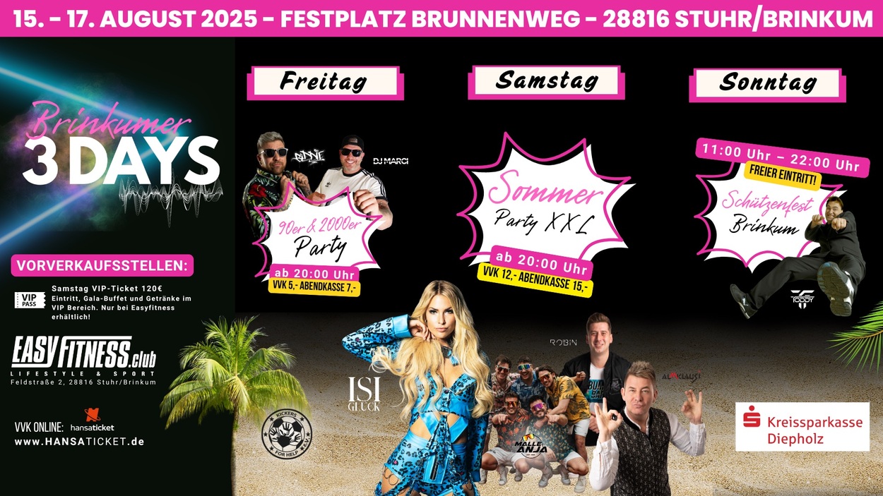 Brinkumer 3Days - Schützenfest Brinkum