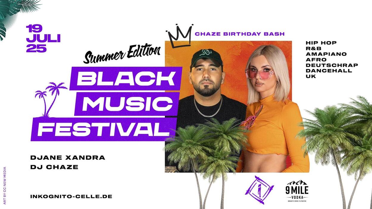 BLACK MUSIC FESTIVAL - CHAZE´S BIRTHDAY SPECIAL