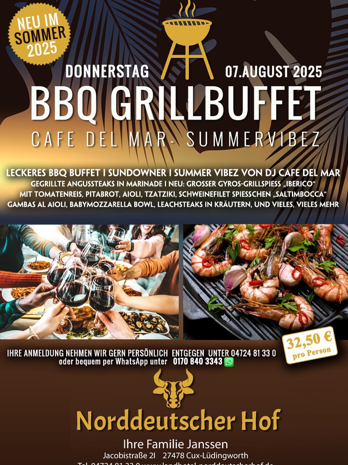 SUMMER VIBEZ - BBQ BUFFET 