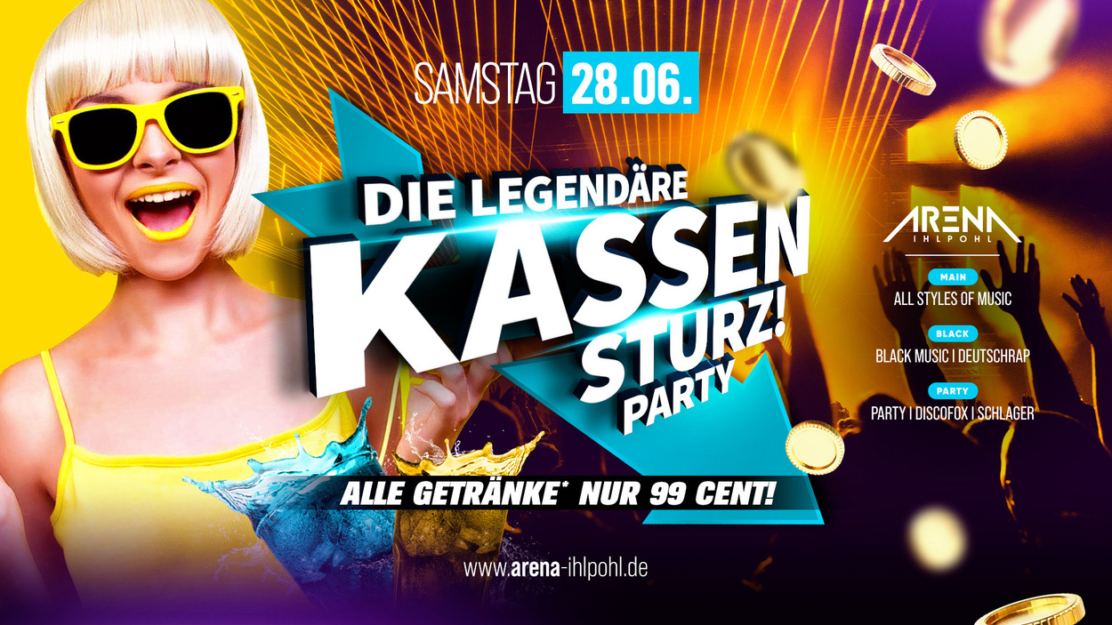 DIE legendäre KASSENSTURZ Party!