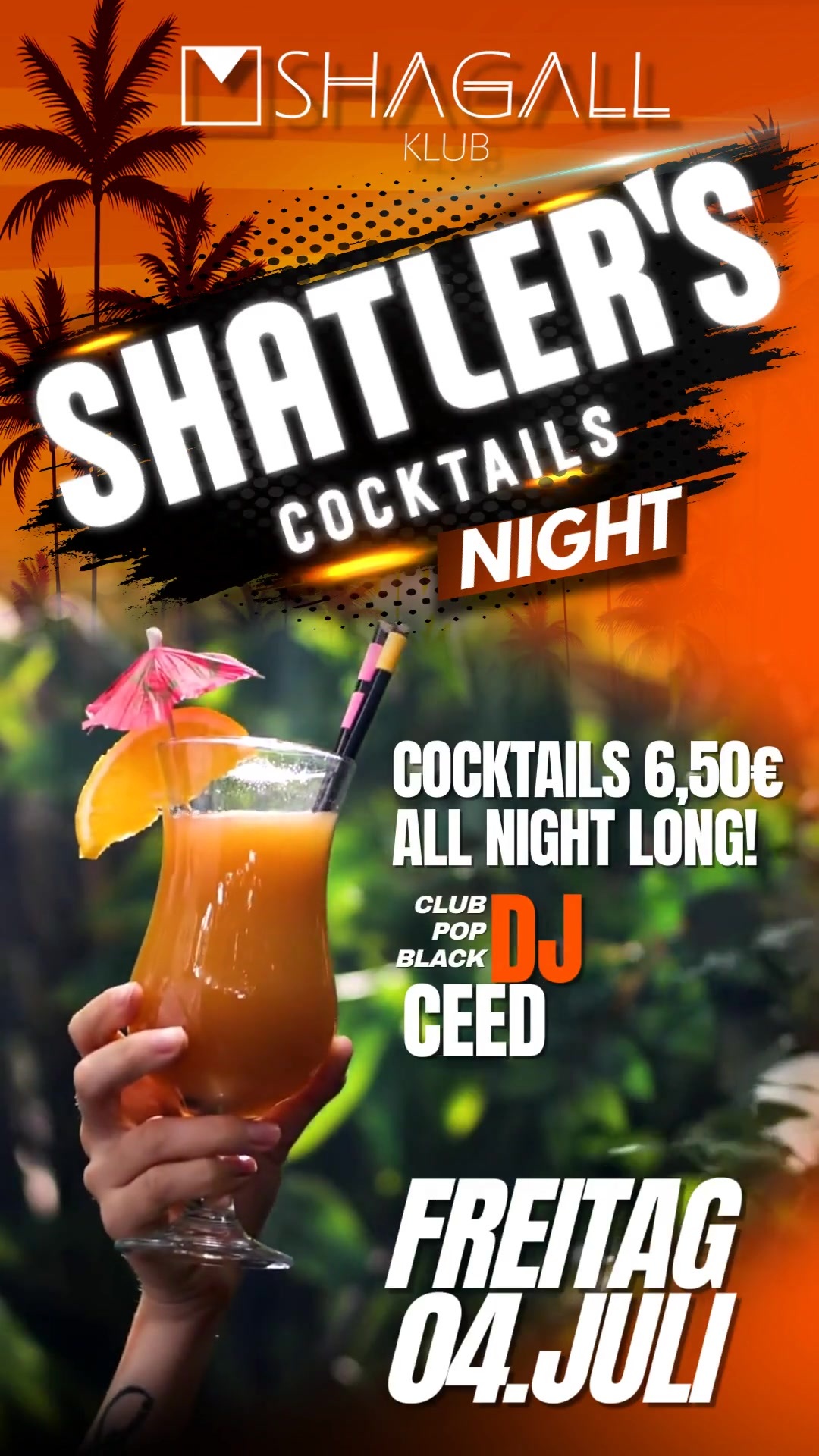 SHATLER'S COCKTAIL NIGHT