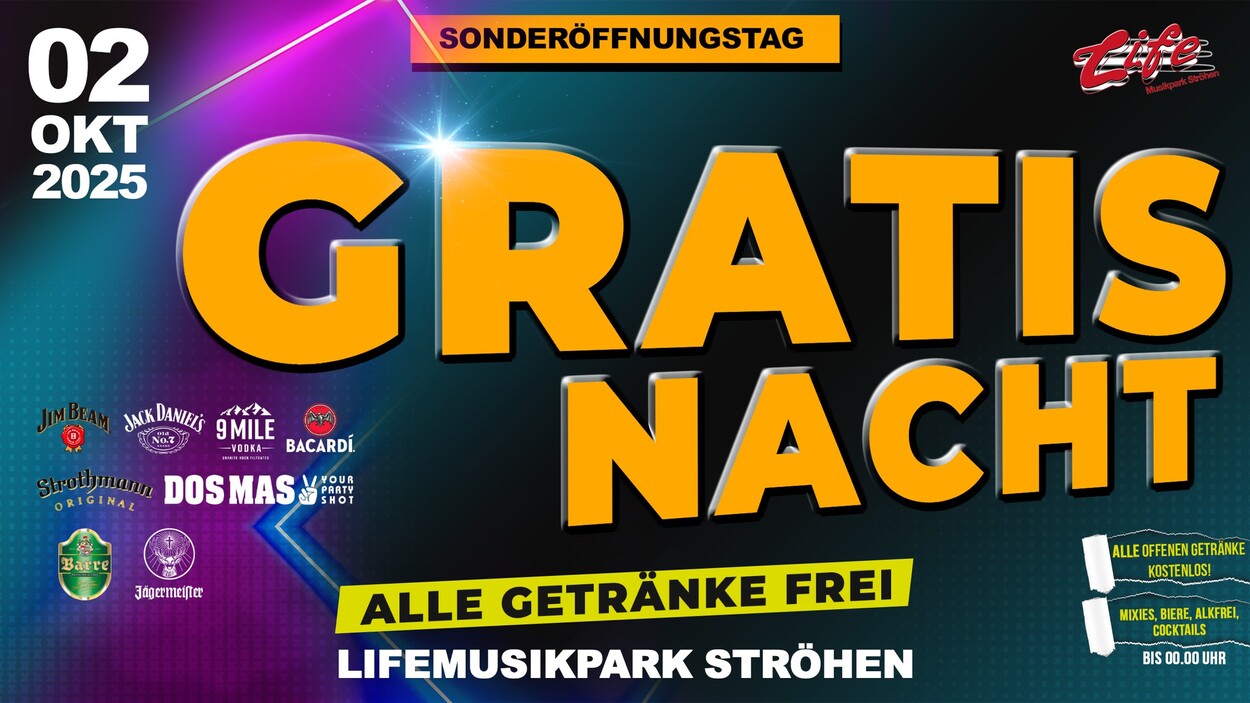 GRATIS NACHT - WIR ESKALIEREN KOMPLETT