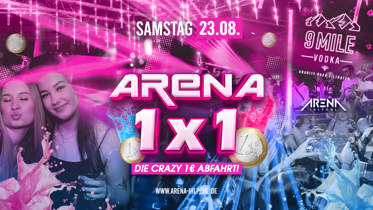ARENA 1 X 1 - Die Crazy 1€ Abfahrt!
