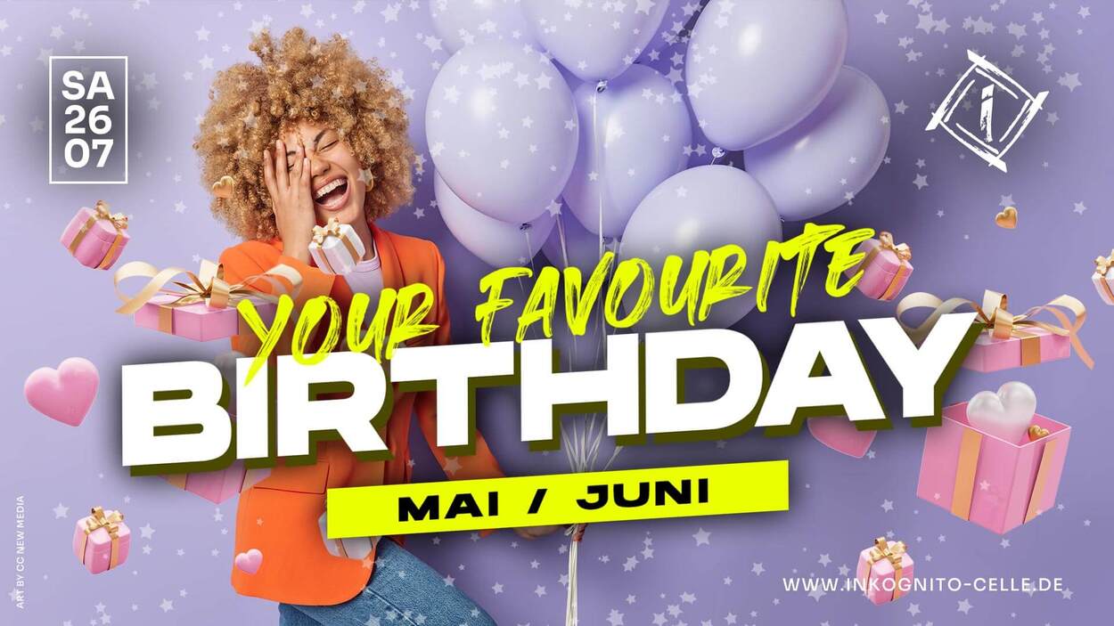 YOUR FAVOURITE BIRTHDAY (MAI/JUNI)