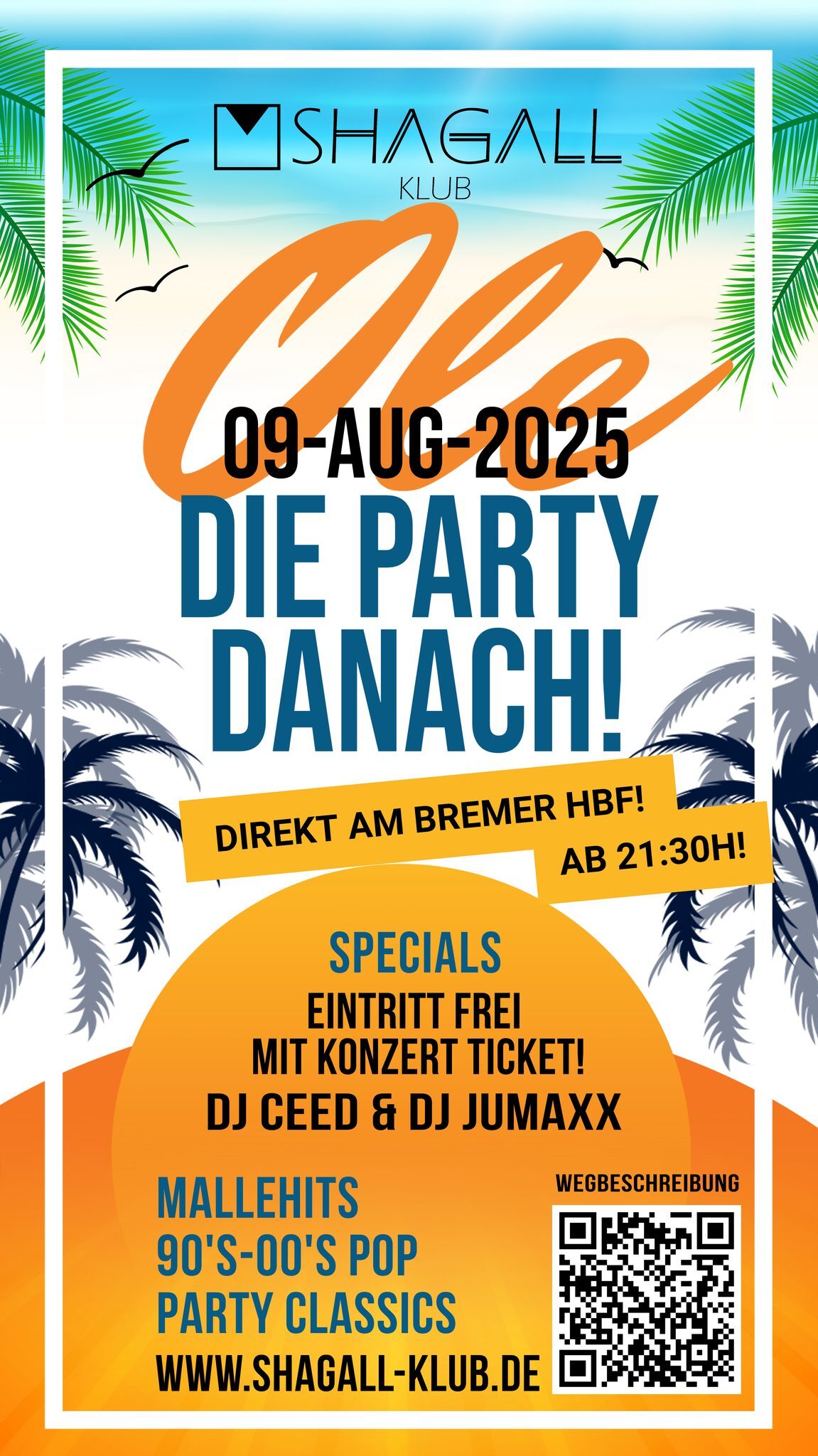 OLE! - DIE PARTY DANACH