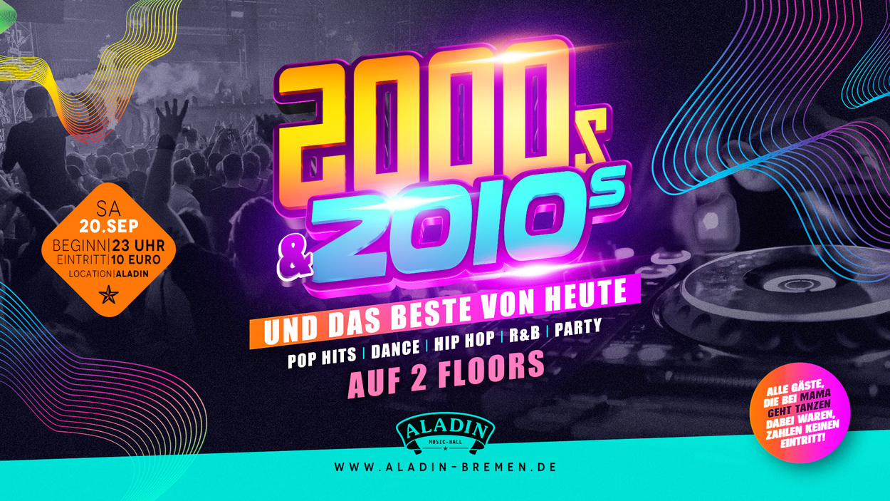 2000s & 2010s Party - auf 2 Floors!