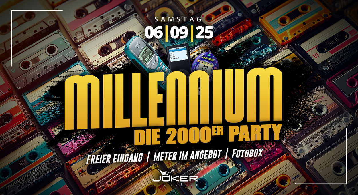 Millennium // 2000er Jahre Party