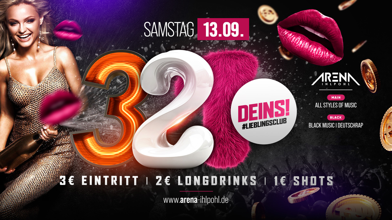 3 - 2 - 1 DEINS #LIEBLINGSCLUB