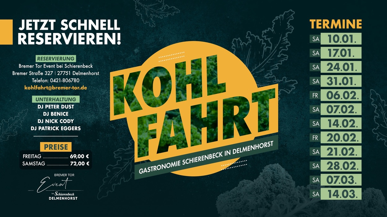 Kohlfahrten 2026