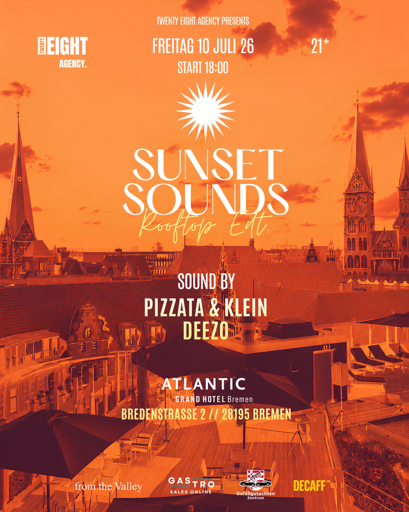 SUNSET SOUNDS ROOFTOP EDT. 21+