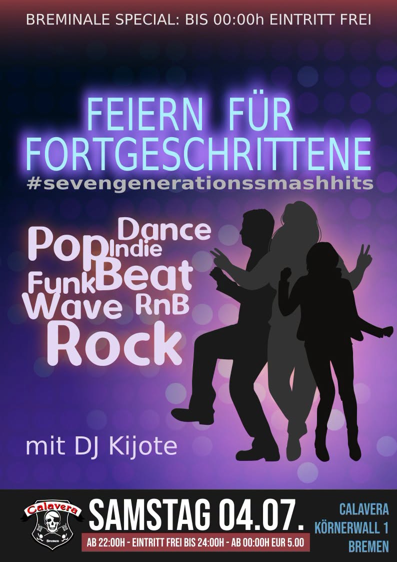 FEIERN FÜR FORTGESCHRITTENE - mit DJ Kijote