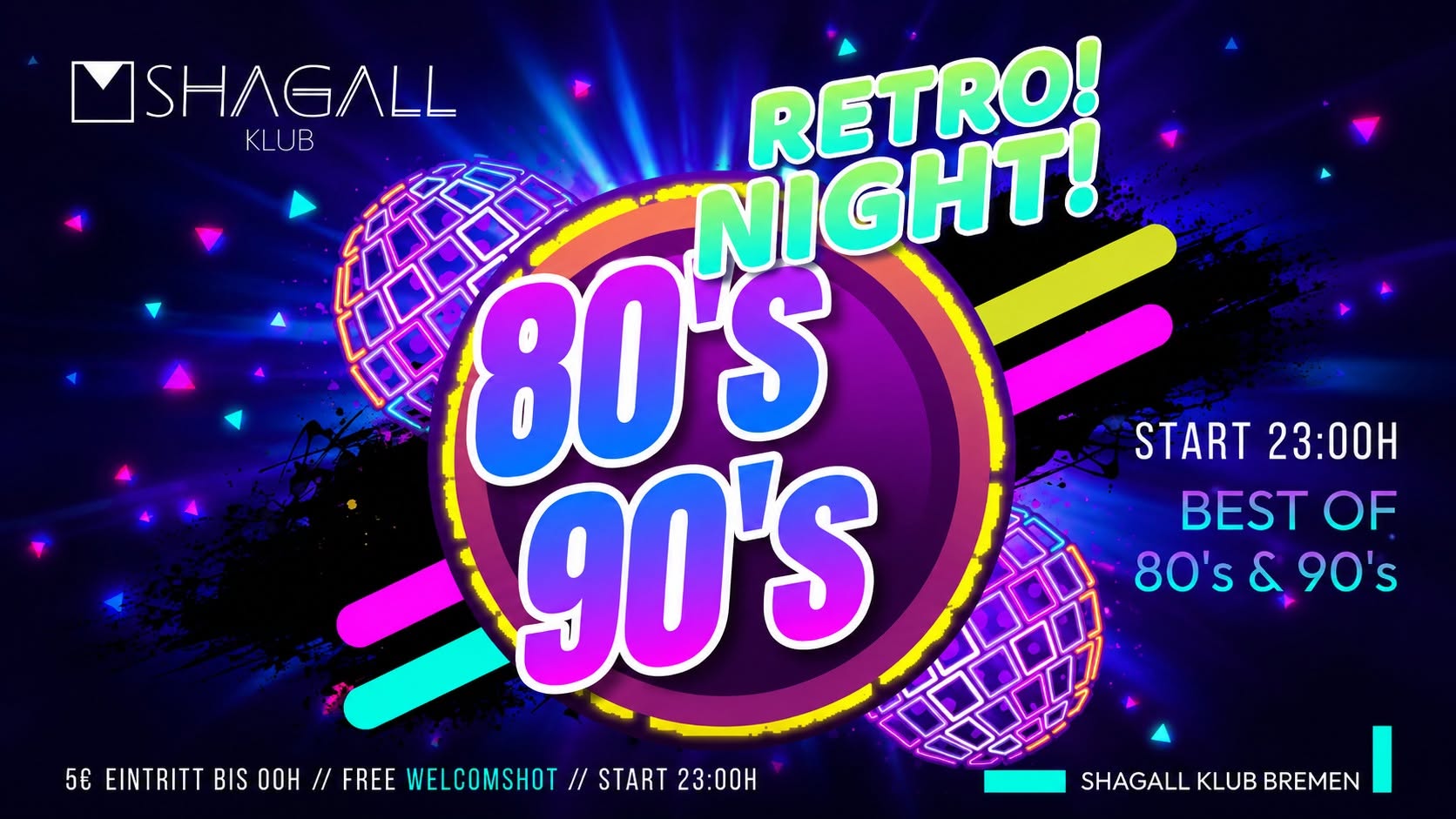 RETRO! 80’s &amp; 90’s