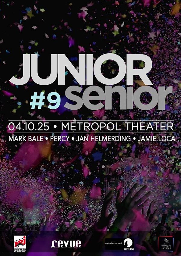 JuniorSenior Party – Quarterlife-Club since 2003