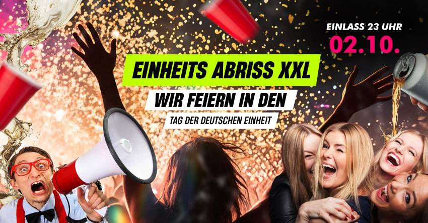 EINHEITS ABRISS XXL + EXTRA HARDER STYLES AREA