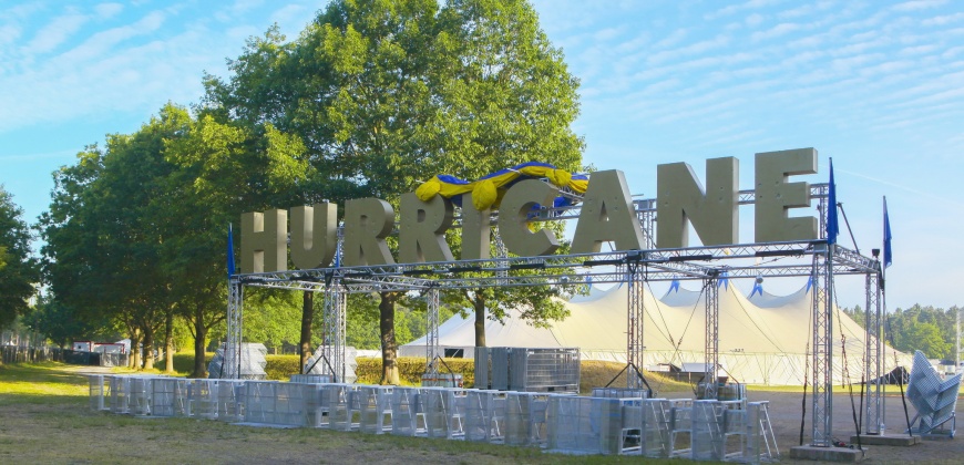 Aufbau Hurricane 2015