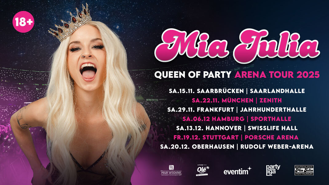 Mia Julia - Queen Of Party - Arena Tour 2025