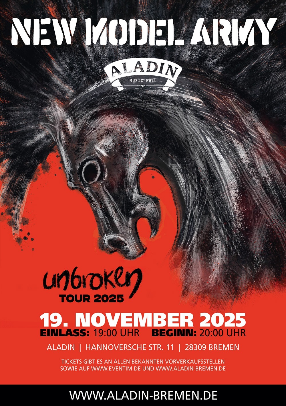 NEW MODEL ARMY + SPECIAL GUEST