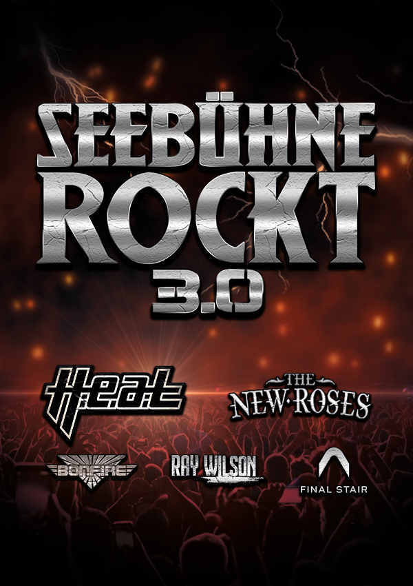 Seebühne rockt! 3.0 – Die Rockparty geht weiter
