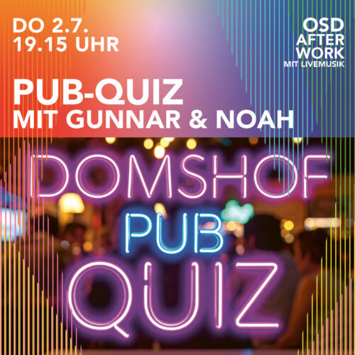 OSD Pub-Quiz mit Gunnar &amp; Noah