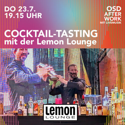 Cocktail-Tasting mit der Lemon Lounge