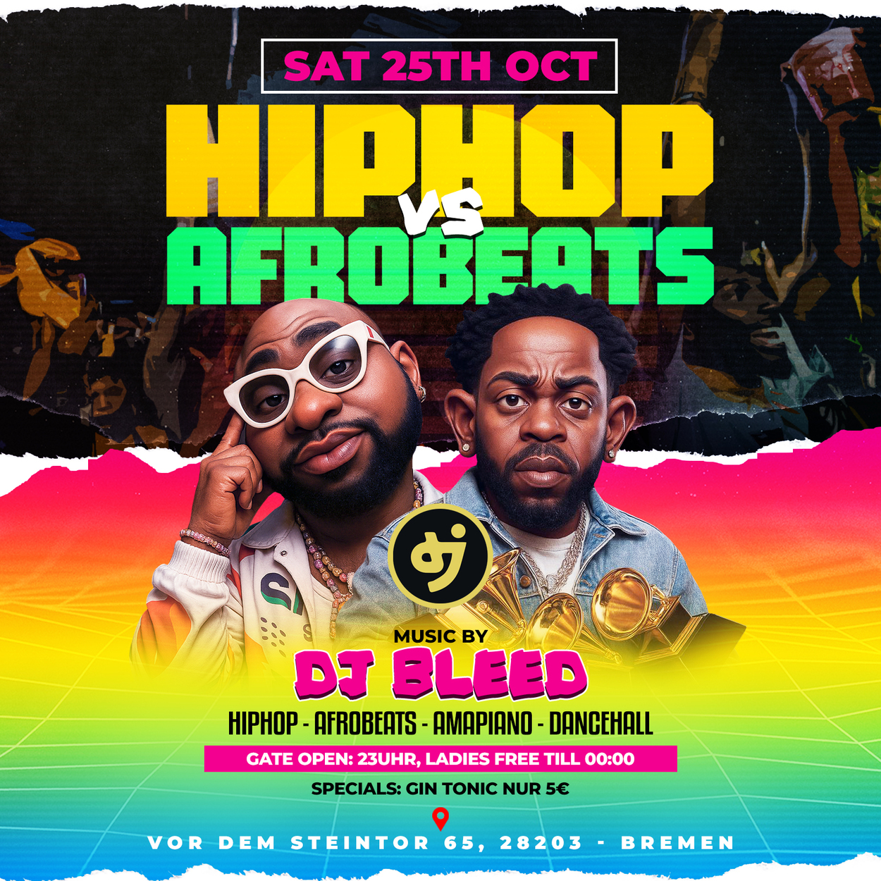 HipHop vs Afrobeats