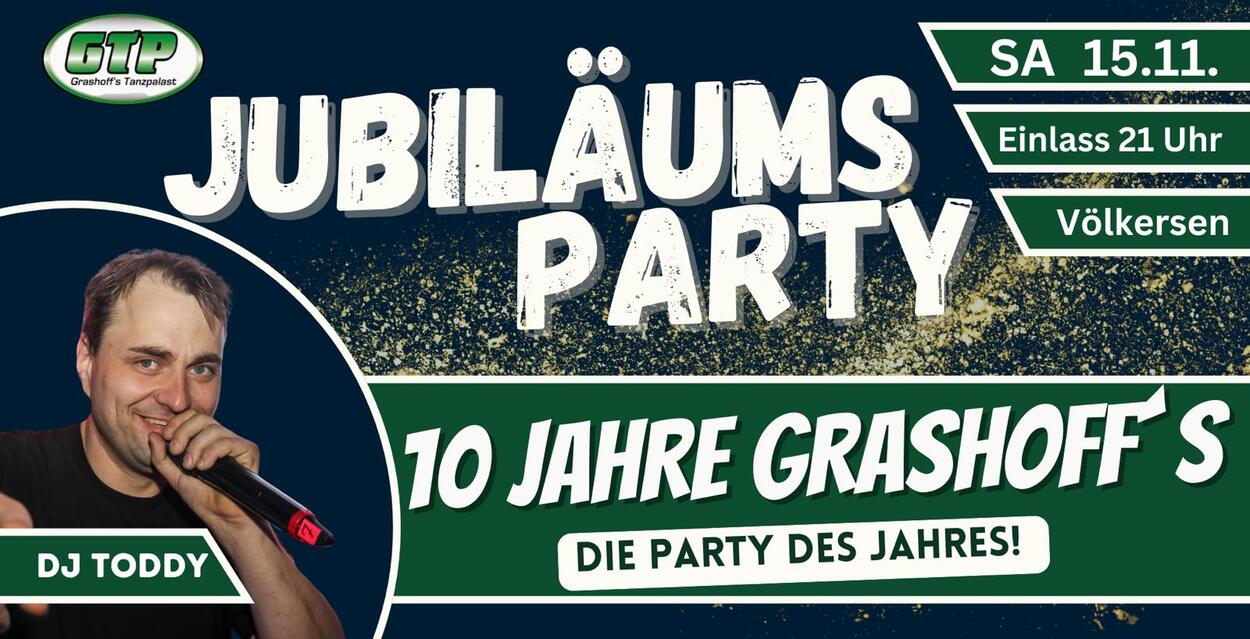JUBILÄUMS PARTY