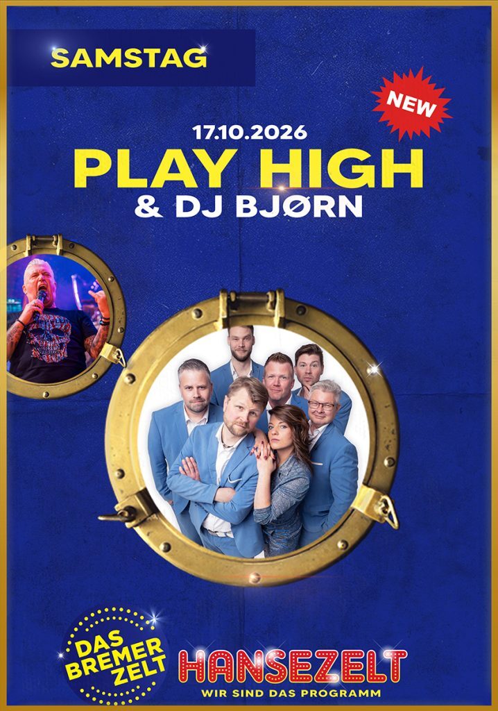 HANSE PARTY MIT PLAY HIGH UND DJ BJØRN