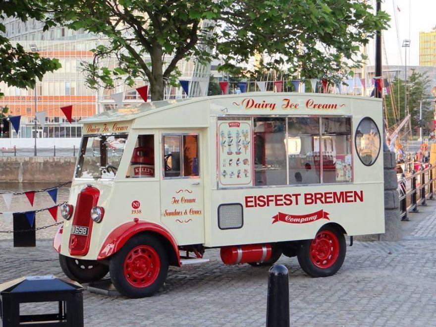Erstes Eisfest in Bremen