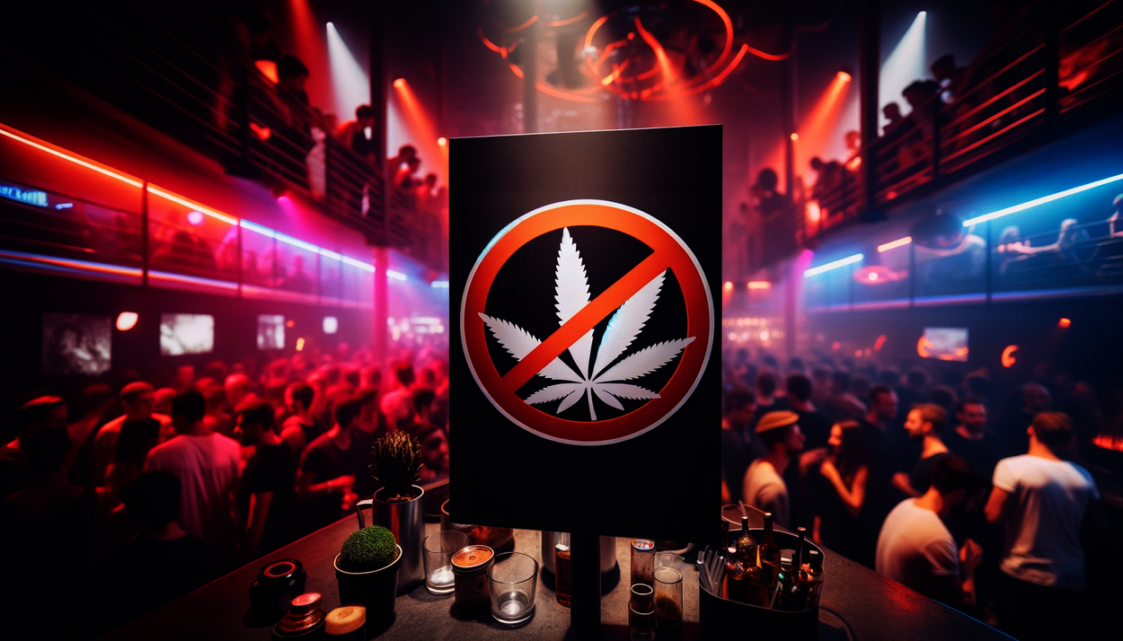 Discotheken setzen weiterhin auf Marihuana-Verbot trotz Legalisierung