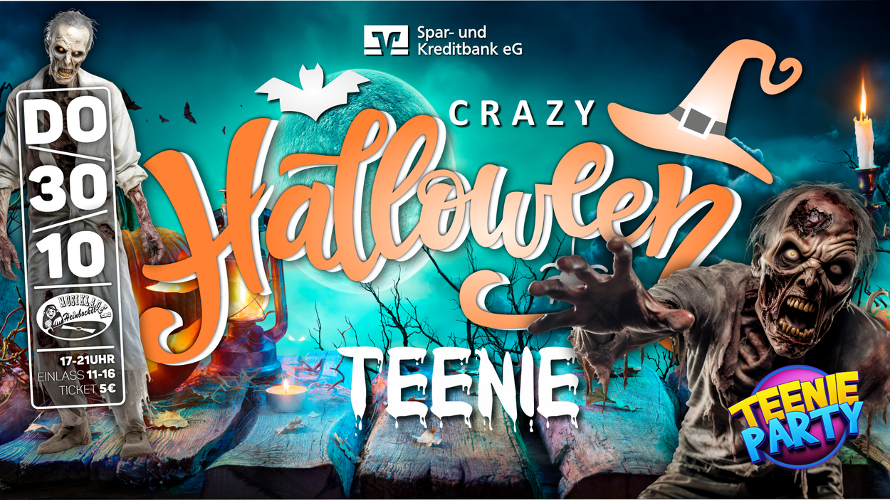 Crazy Halloween | Teenie-Party