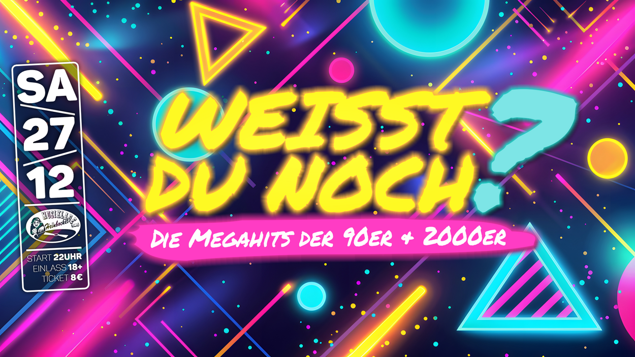 Weißt du noch? | Die Megahits der 90er & 2000er