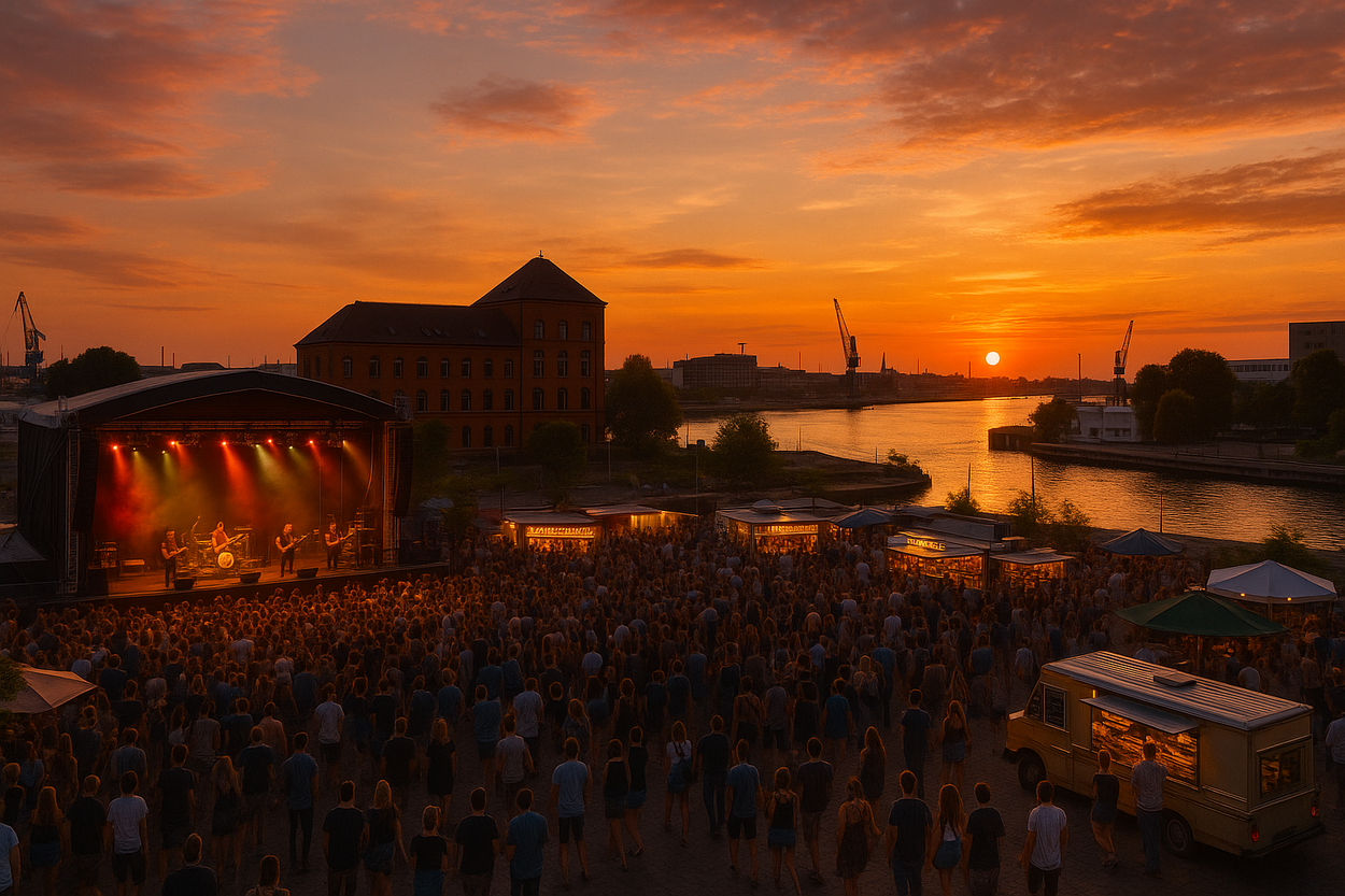 Überseefestival Bremen 2025 (Symbolbild KI generiert)