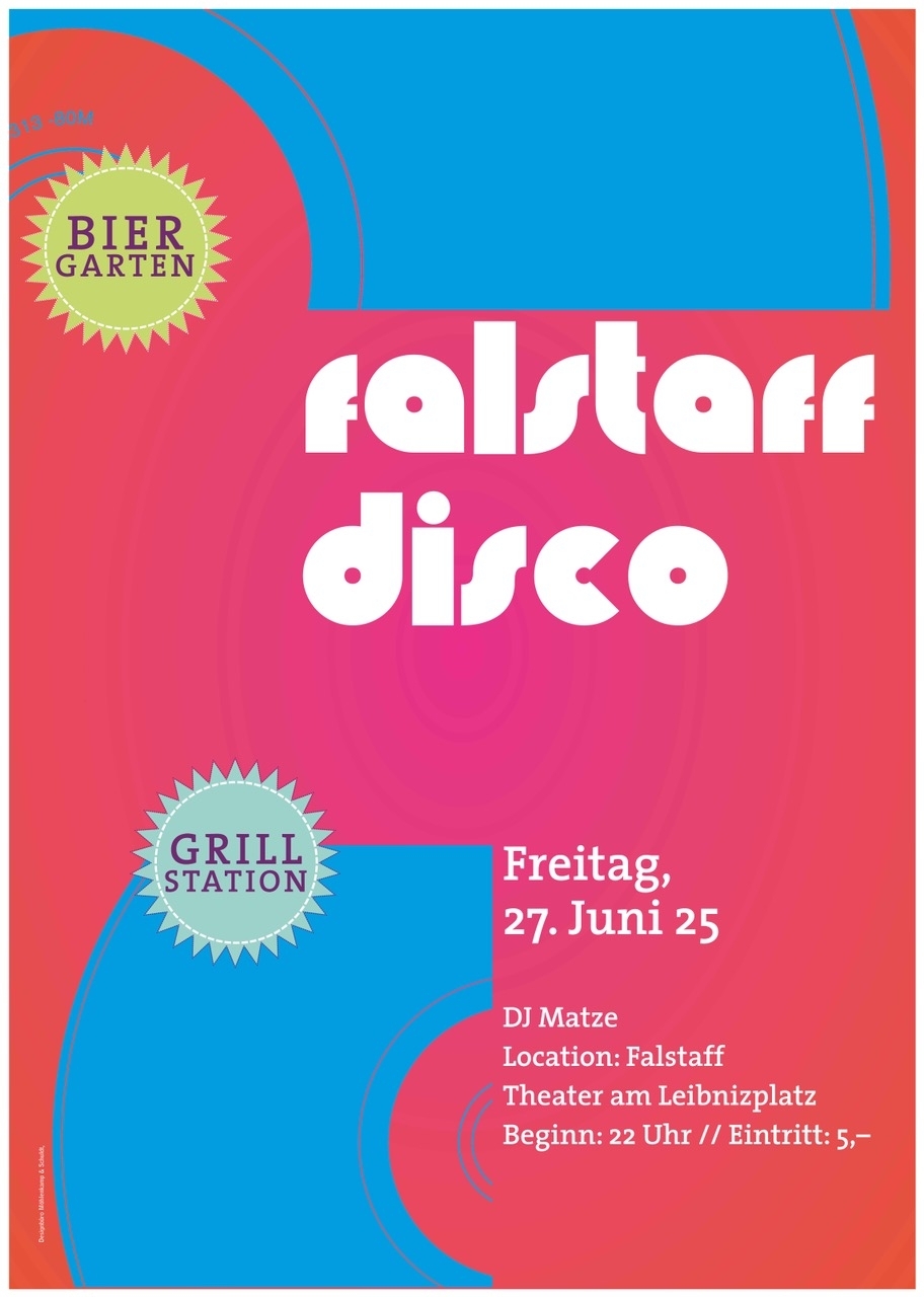 Falstaffdisco mit DJ Matze