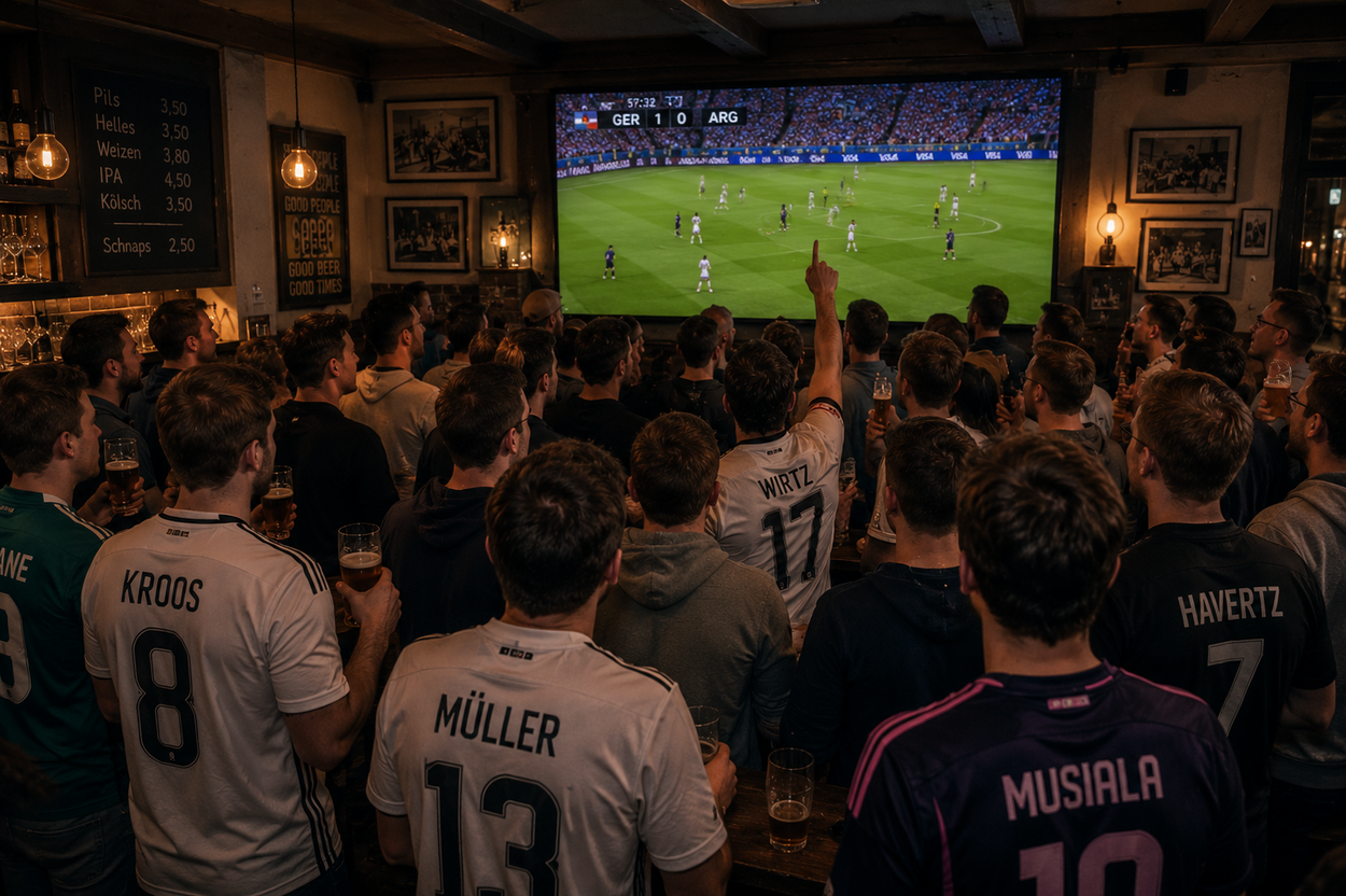 WM 2026 in Bremen und Umzu - KI generiertes Symbolbild