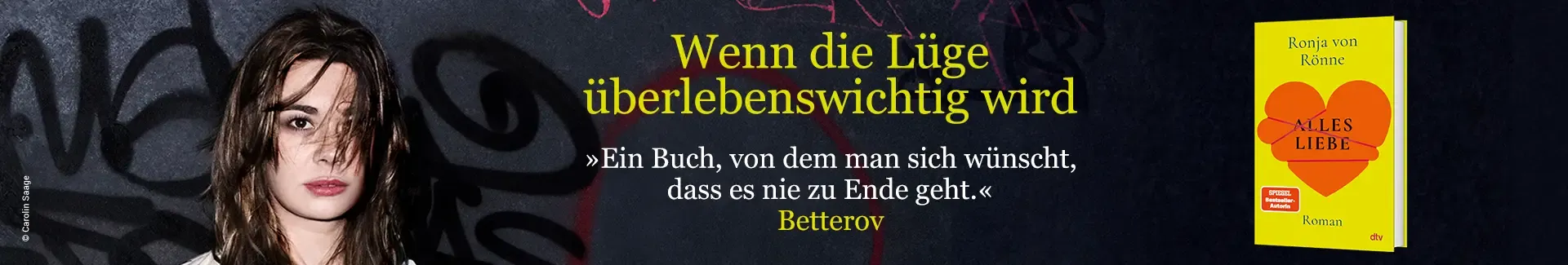 Alles Liebe von Ronja von Rönne – offizielle dtv-Grafik zum Buchtipp für Bremen