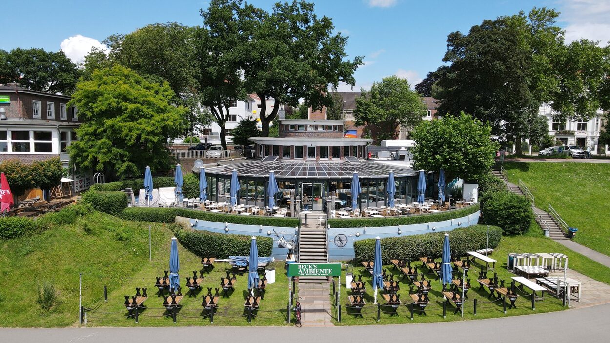 BecksAmbiente Bremen: Frühstück und Biergarten am Osterdeich