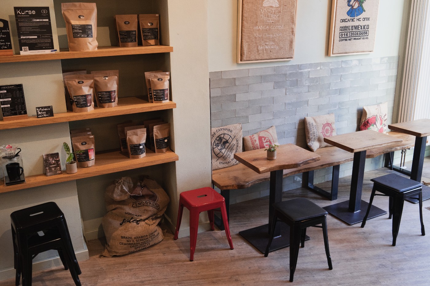 Glücksbohne Bremen: Café & Rösterei im Viertel