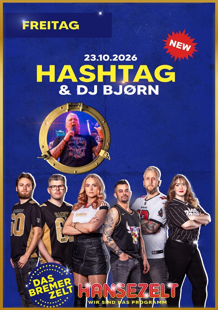 HANSE PARTY MIT HASHTAG UND DJ BJØRN