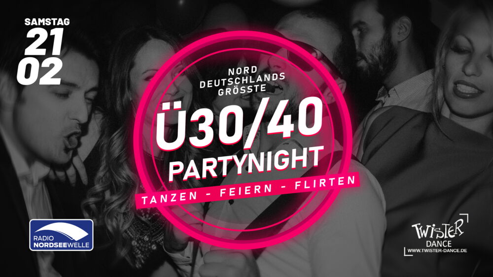 FRIESLANDS GRÖSSTE Ü30 PARTY