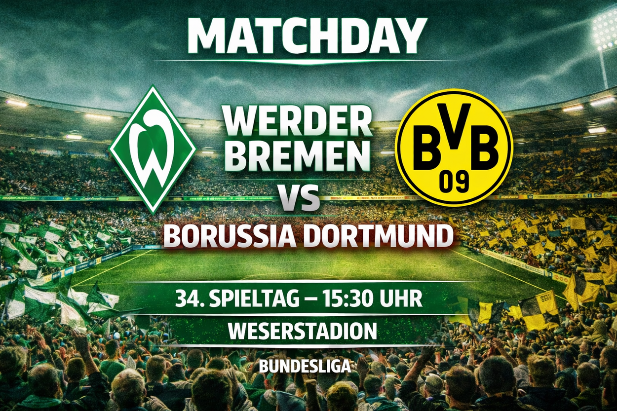 SV Werder Bremen - Borussia Dortmund