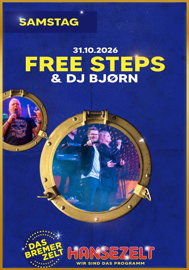 HANSE PARTY MIT DJ BJØRN UND DEN FREE STEPS