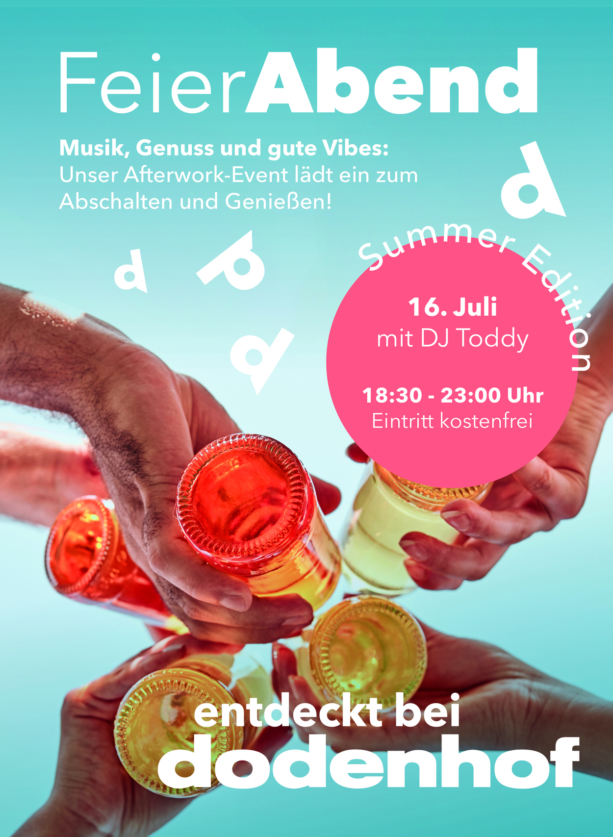 Let's FeierAbend - Deine Einladung ins ROOTS!