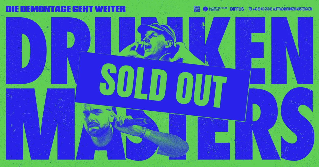 DRUNKEN MASTERS - DIE DEMONTAGE GEHT WEITER