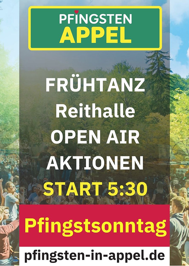 Pfingsten in Appel 2026